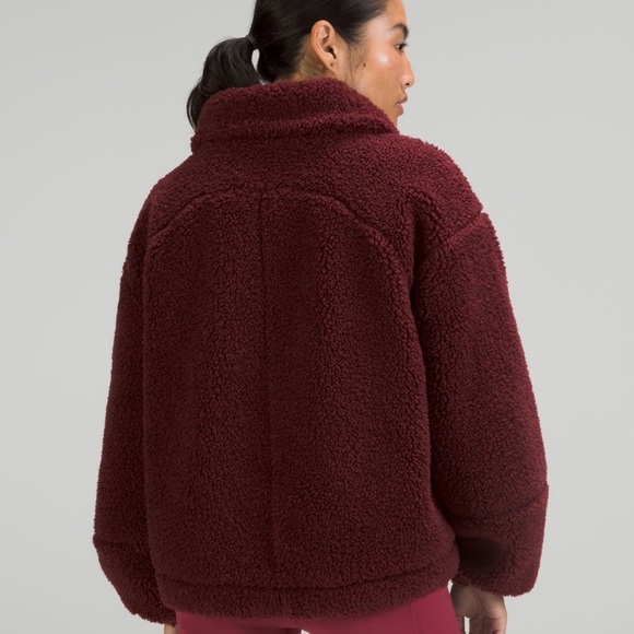 Lululemon Cinchable Fleece Zip Up - Picture 2 of 5